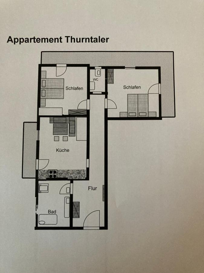 Appartements Pichler Sillian Ngoại thất bức ảnh